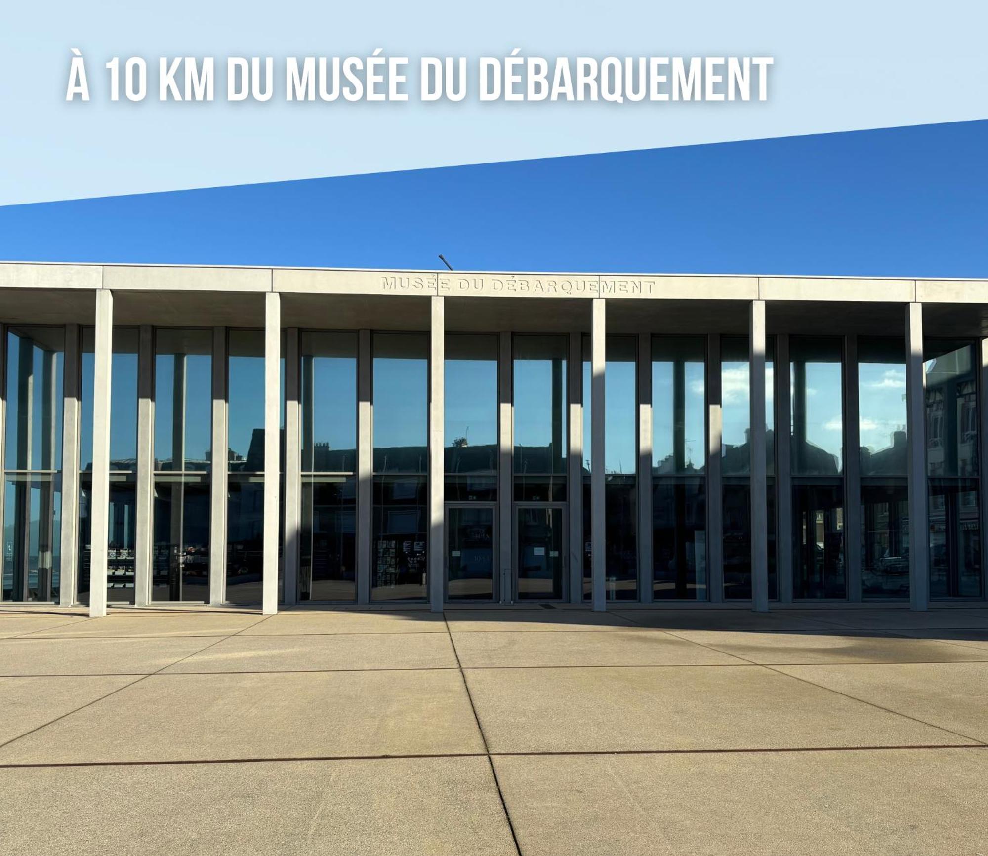 Maison grand jardin pres Port en Bessin et Bayeux, proche plages du débarquement Commes Exterior foto