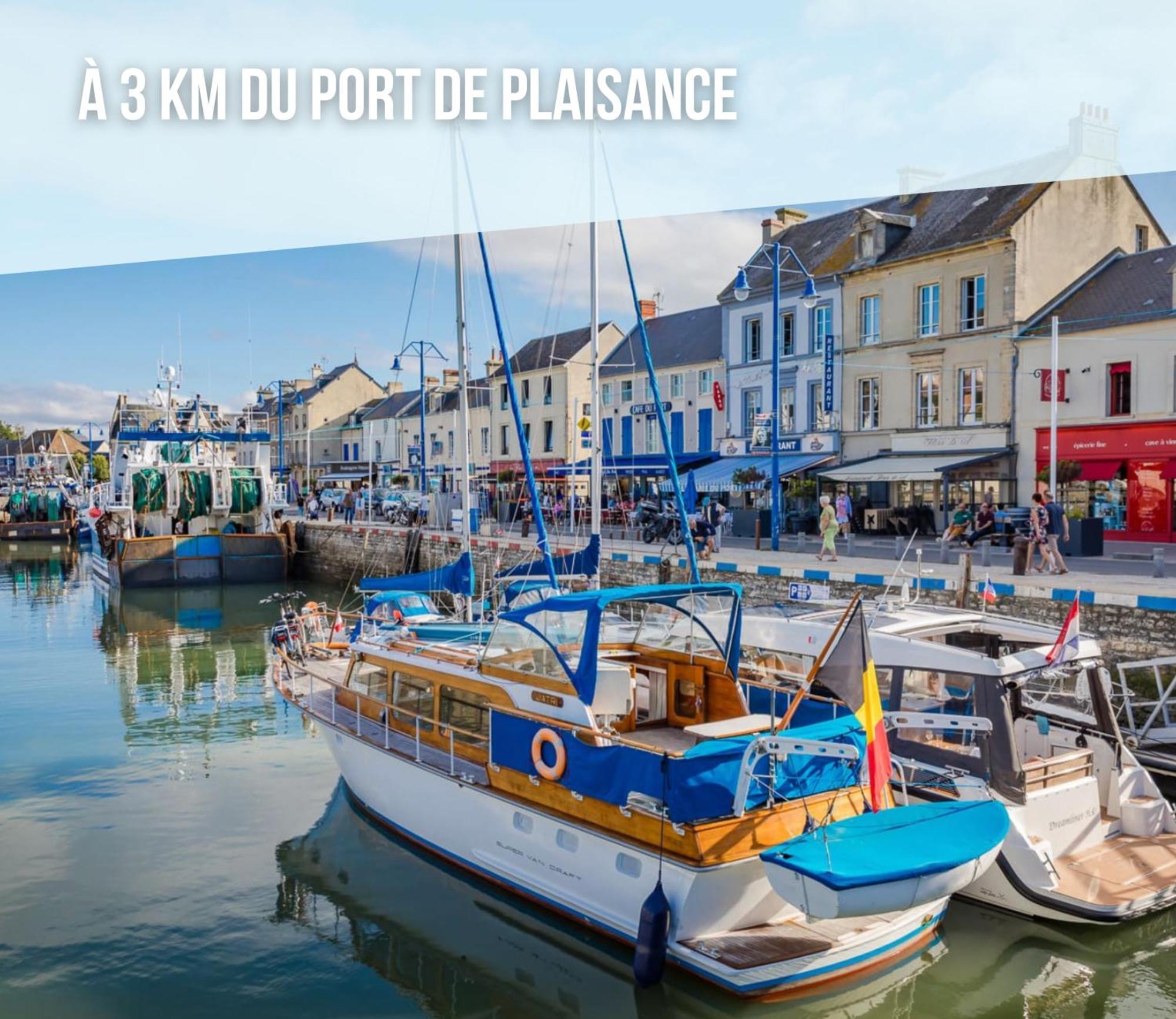 Maison grand jardin pres Port en Bessin et Bayeux, proche plages du débarquement Commes Exterior foto